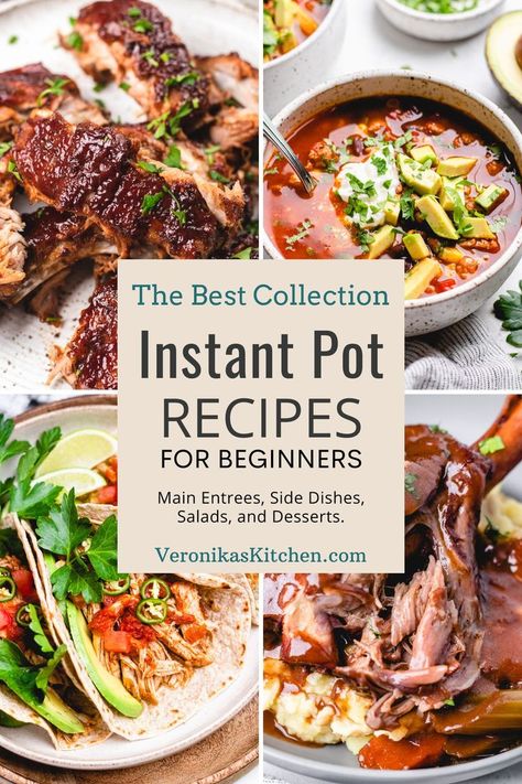 A collection of meals that are made in Instant Pot. Fancy Dinner Ideas, Simple Weeknight Meals, Instant Pot Recipes For Beginners, Best Instant Pot Recipe, Weeknight Dinner Recipe, Fancy Dinner, Pressure Cooker Recipes, Recipes For Beginners, Cooking Tools