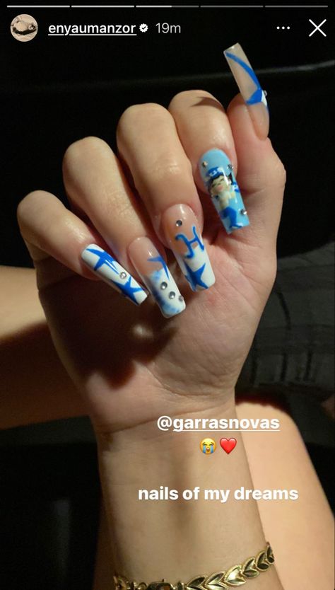 Enya Umanzor, The Claw, Dream Nails, Pretty Acrylic Nails, Swag Nails, Honduras, Cute Nails, Nail Inspo, Nail Colors