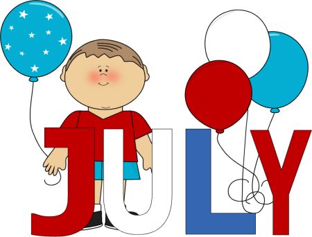 month of july | Red White and Blue July Clip Art Image - the word July in red, white ... Church Clipart, July Month, July Clipart, Holiday Image, July Images, Arts Month, Hello July, Calendar Pictures, Month Of July