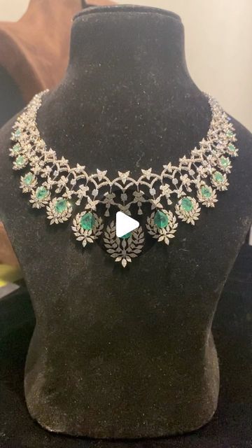 Alekhya Reddy Jewellery on Instagram: "Designed this beautiful fancy diamond necklace in Marquis pear and round shaped diamonds and the classic Russian emeralds added beauty to the neckpiece.  Contact us on 9676418892 for more details.  #diamondnecklace #fancydiamond #diamondjewelry #diamondjewellery #goldjewellery #goldnecklace #emeraldjewelry #bridaljewellery #bridalset #bridesofhyderabad #pellikuthuru #diamondearrings #southindianjewellery #royaljewels #uniquejewelry #customisedjewellery #telugubride #bridetobe #chennai #hyderabad #india #chennaibrides #bangalorebrides" Fancy Diamond Necklace, Jewelry Wishlist, Telugu Brides, South Indian Jewellery, Royal Jewels, Fancy Diamonds, Emerald Jewelry, Bridal Sets, Chennai