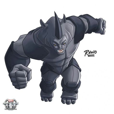 Rhino Marvel Monsters, Spiderman Villains, Marvel Supervillains, Marvel Animated, Marvel Nova, Dr Octopus, Silver Age Comic Books, Superhero Theme Party, Marvel Animation