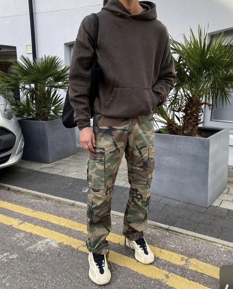 Mens Camo Pants Outfit, Mens Camo Pants, Camo Pants Men, Camo Pants Outfit, Discount Ad, Y2k Fits, Pants Outfit Men, Camo Outfits, Military Pants