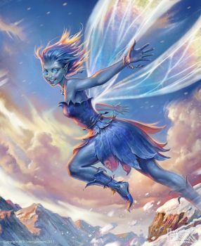 Bluebell Pixie by Igor-Grechanyi Chapter Opener, Artstation Illustration, Fairy Drawings, Pixies Fairies, Pathfinder Rpg, Fairy Pictures, Fairy Artwork, Idee Cosplay, Dungeons And Dragons Characters