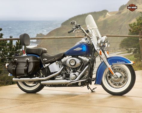 15-hd-heritage-softail-classic Harley Davidson Heritage Softail, Softail Heritage, Classic Motorcycles For Sale, Softail Custom, Harley Bikes, Cruiser Motorcycle, Hot Bikes, Harley Davidson Motorcycle, Cool Motorcycles