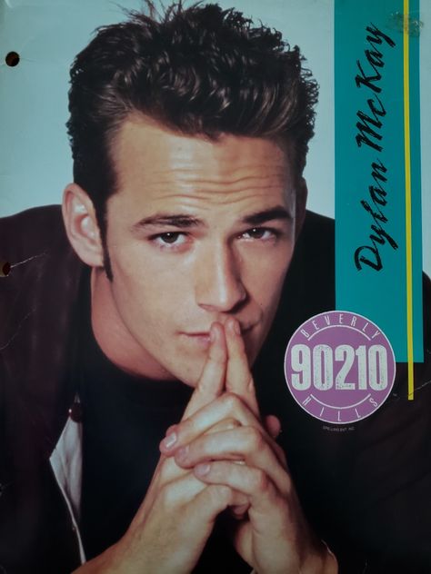 Dylan McKay Folder Dylan Mckay Beverly Hills 90210, Dylan 90210, Luke Perry 90210, Dylan Mckay, Uttarabodhi Mudra, Female Sign, Vow Of Silence, Beverly Hill, Jennie Garth