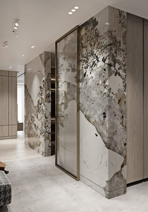 Magnificent Modern Marble Interior With Metallic Accents Marble Walls, Marble Interior, Modern Marble, Marble Wall, Luxury Decor, Luxurious Bedrooms, Luxury Living Room, 인테리어 디자인, Luxury Interior