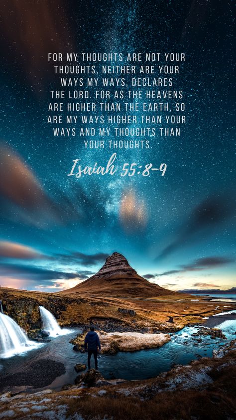 Esv Bible Verses, Iphone Wallpaper Quotes Bible, Iphone Wallpaper Quotes, Iphone Wallpaper Quotes Inspirational, Book Of Isaiah, Wallpaper Bible, Isaiah 55, Beautiful Bible Verses, Ayat Alkitab