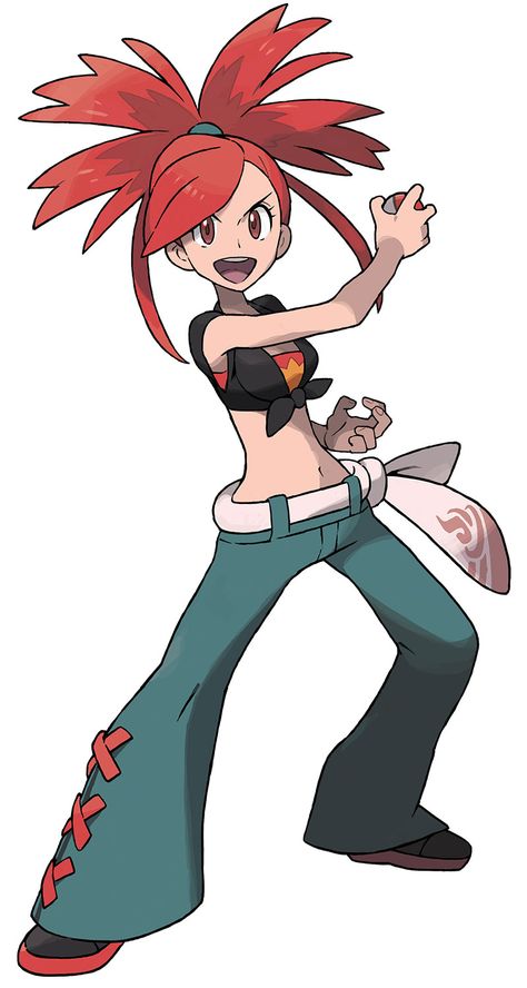 Flannery - Characters & Art - Pokémon Omega Ruby and Alpha Sapphire