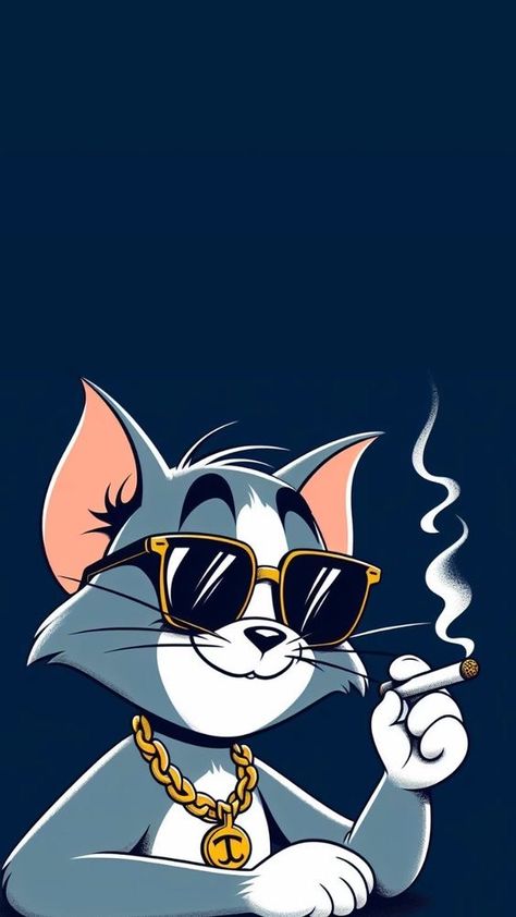 Cartoon Network Art, Tom And Jerry Wallpapers, رسم كاريكاتير, Tom Et Jerry, Seni Pop, Bunny Wallpaper, Photo To Cartoon, Swag Cartoon, Cartoon Character Pictures