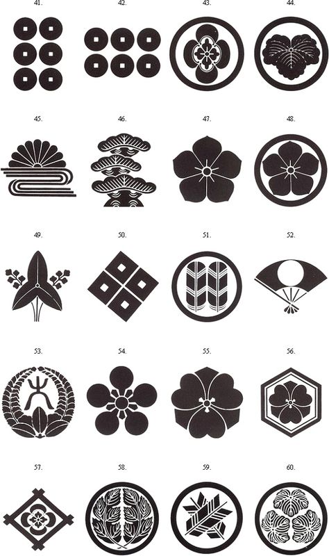 Crest List Japanese Crest, Japanese Family Crest, Power Carving, Muster Tattoos, Graphisches Design, Japanese Patterns, Aikido, Japan Art, Japanese Design