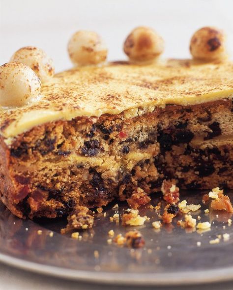 Simnel Cake | Nigella's Recipes | Nigella Lawson Interesting Desserts, Easter Baking Recipes, Light Fruit Cake, Simnel Cake, Cake Mixture, Easter Baking, Gateaux Cake, Nigella Lawson, British Food