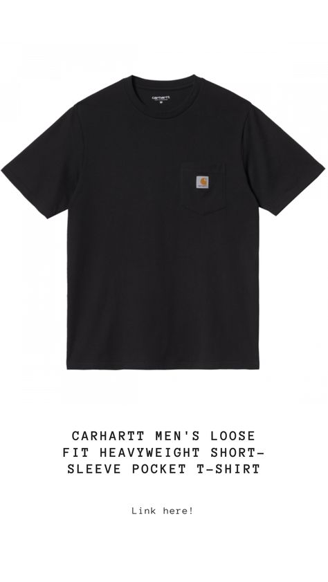 Carhartt Shirt Outfit, Carhartt Tshirt, Carhartt T Shirt, Carhartt Shirts, Carhartt Mens, Fashion Pieces, Mens Tee Shirts, Pocket Tshirt, Christmas List