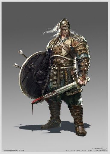 Viking Warrior Art, For Honor Viking, Viking Character, Warrior Art, Viking Culture, 다크 판타지, Viking Art, For Honor, Viking Warrior