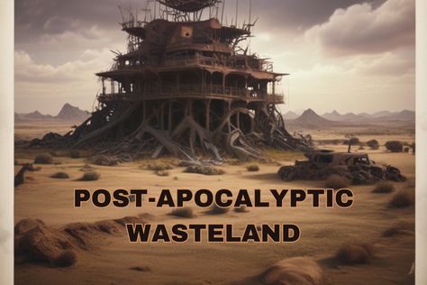 Post-Apocalyptic Wasteland (Music Pack) Apocalyptic Wasteland, Apocalyptic Art, Character Sprite, Post Apocalyptic Art, Game 2d, Post Ad, Audio Music, 2d Character, Post Apocalyptic