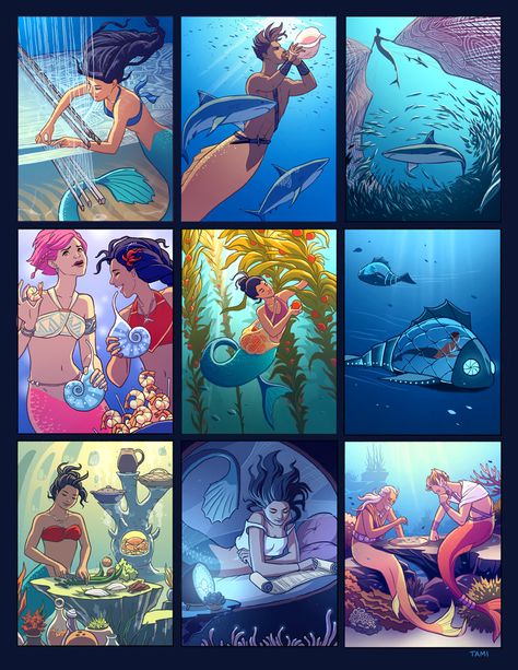 Mermaid Culture, Pokemon Mew, Concept Sketches, Fantasy Mermaids, Mermaid Drawings, Mermaid Pictures, Samurai Tattoo, Mermaids And Mermen, Modern Fantasy