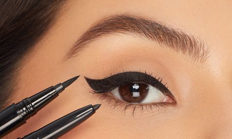 Big Eyes Eyeliner, Gel Eyeliner Tutorial, Pencil Eyeliner Tutorial, Cat Eye Eyeliner Tutorial, Simple Eyeliner Tutorial, Liquid Eyeliner Tutorial, Everyday Eyeliner, Stila Eyeliner, Eyeliner Tutorials