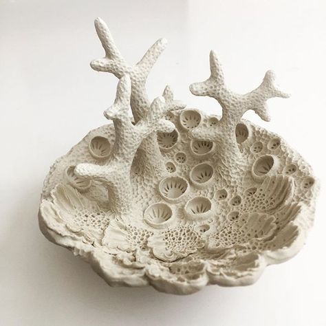 Underwater Reef, Planning Day, Coral Ocean, Coral Sculpture, Ocean Underwater, Coral Art, Organic Ceramics, Sculpture Art Clay, Ceramic Texture