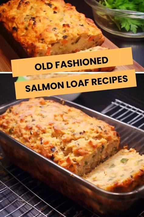 Old Fashioned Salmon Loaf Recipes – Hungarian Chef Salmon Loaf Recipes, Leftover Salmon Recipes, Casserole Beef, Canned Salmon Recipes, Flaked Salmon, Leftover Salmon, Cornbread Casserole, Easy Salmon, Salmon Patties