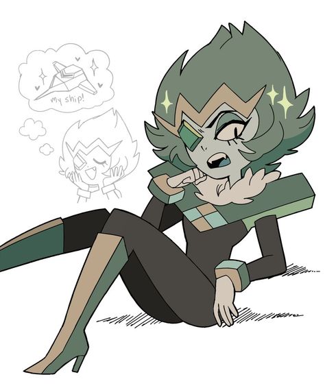 emerald by https://www.deviantart.com/marreeps on @DeviantArt Steven Universe Emerald, Steven Universe Oc, Greg Universe, Universe Images, Steven Universe Drawing, Steven Universe Characters, Steven Universe Comic, Steven Universe Fanart, Universe Art