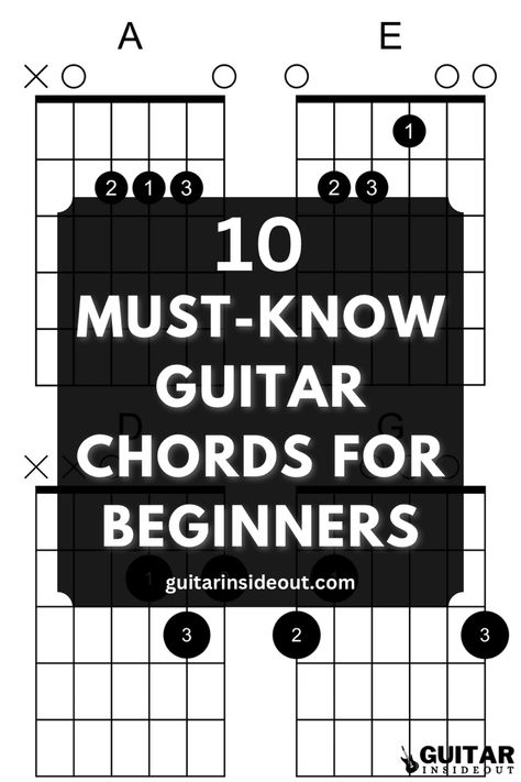 How To Play A Guitar Learning, Learn Acoustic Guitar Beginner, Guitar Cord Chart, Guitar For Beginners Learning, Learning Guitar Chords, Playing Guitar For Beginners, How To Play Guitar Chords, Acoustic Guitar Chords Beginner, Learn How To Play Guitar