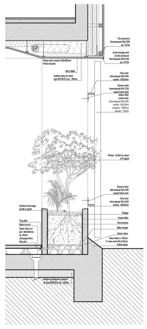 benjamin fleury, David Boureau · 20 HOUSING · Divisare Contemporary Architecture House, Arch Designs For Hall, Collage Architecture, Simple Building, Plans Architecture, Architecture Collage, Architectural Section, Layout Architecture, Landscape Architecture Design