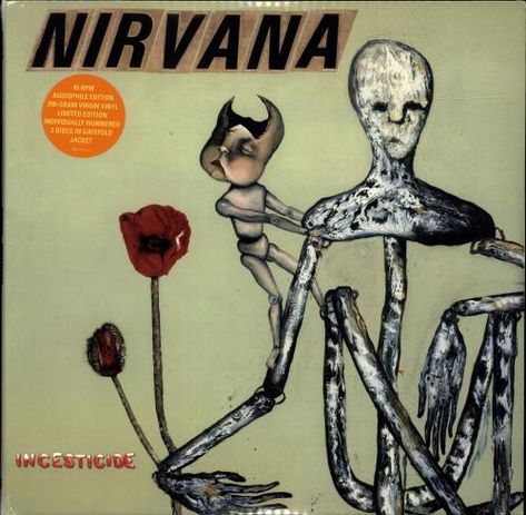 Nirvana Album Cover, Nirvana Album, Vintage Inspired Art, Vinyl Record Album, Blue Vinyl, New Wall, Vinyl Lp, Best Artist, Kurt Cobain