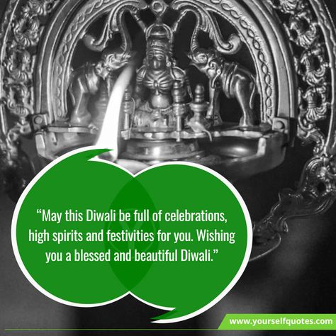 Diwali, the Hindu festival of lights, is celebrated all around the world. The holiday signifies the victory of light over darkness and good over evil.... , Best Diwali Greetings In English , https://www.yourselfquotes.com/happy-diwali-greetings/ Diwali Greetings Quotes, Happy Diwali Greetings, Greetings In English, Best Diwali Gift, Light Over Darkness, Hindu Festival Of Lights, Hindu Festival, Diwali Greetings, Diwali Wishes