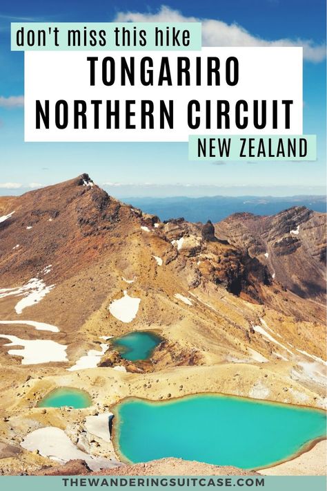 The ultimate guide to the Tongariro Northern Circuit, New Zealand. Best hikes in New Zealand. Tongariro Alpine Crossing, Tongariro National Park. Incredible views New Zealand. New Zealand bucket list experiences. Tramping in New Zealand.  via @wanderingsuitca New Zealand Itinerary, Nz Travel, New Zealand Travel Guide, Hiking Photography, Oceania Travel, Travel Destinations Bucket Lists, Hiking Destinations, New Zealand Travel, Amazing Travel Destinations