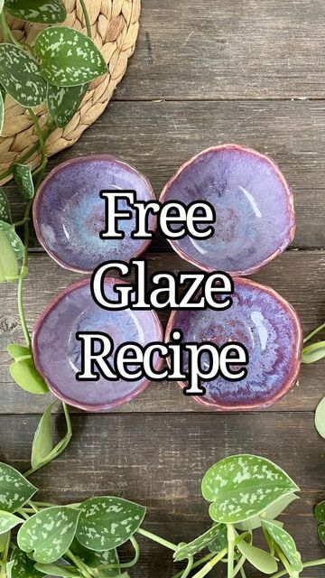 Volcanic Glaze Recipe, Clear Glaze Recipe, Ceramics Bowls Designs, Stick Blender, Metallic Glaze, Ceramic Glaze Recipes, Glazing Techniques, Glaze Ceramics, Glaze Recipe