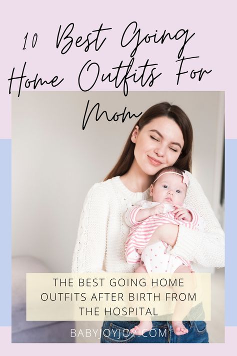 After the birth of a baby, a comfy and practical going home outfit for mom is a must! Let's take the guesswork out of the equation with these 10 Best Going Home Outfit For Mom after birth from the hospital. Check out these comfy and practical going home outfit for mom now! #Baby #Babyjoyjoy #Babytips #Babycare #Momlife #Parentingadvice Going Home Outfit For Mom After Delivery Winter, What To Wear Home After Giving Birth, New Mom Going Home Outfit, What To Wear After Giving Birth, Going Home Outfit For Mom After Delivery Summer, Postpartum Going Home Outfit For Mom, Coming Home Outfit For Mom After Birth Winter, Maternity Going Home Outfit Mom, Wear Home From Hospital Mom Outfit