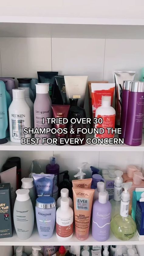 abbeyyung on Instagram: follow @abbeyyung for more hair tips 🤍 #shampoo #shampooing #hairproducts #healthyhaircare @theouai @pureology @amika @oribe @kristin_ess… Best Curly Hair Shampoo And Conditioner, Best Shampoo For Oily Hair, Curly Hair Shampoo, Best Shampoo And Conditioner, Best Clarifying Shampoo, Drugstore Shampoo, Kristin Ess, Shampoos And Conditioners, Hair Color Options