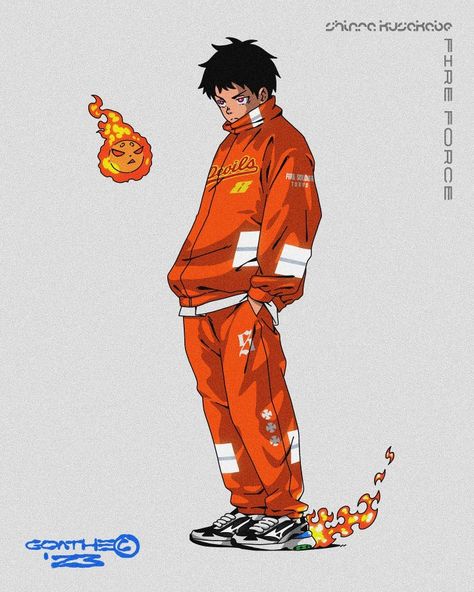 Bd Design, Anime Streetwear, Get Active, Vibes Art, Black Cartoon Characters, Fire Force, Swag Cartoon, Black Cartoon, Anime Artwork Wallpaper