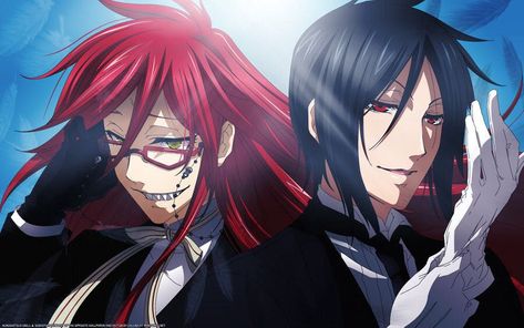 Sebastian Black Butler, Black Butler Wallpaper, Black Butler Grell, Black Butler Sebastian, Black Butler Characters, Sebastian Michaelis, Black Butler Anime, Black Butler Kuroshitsuji, Butler Anime