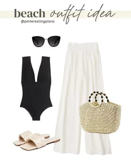 Beach Day Outfit Ideas, Florida Outfits Vacation, Beach Vacation Outfit Ideas, Beach Day Outfit, Swimsuit Outfit, Beach Outfit For Women, Vacation Outfit Ideas, Florida Outfits, Outfits Vacation