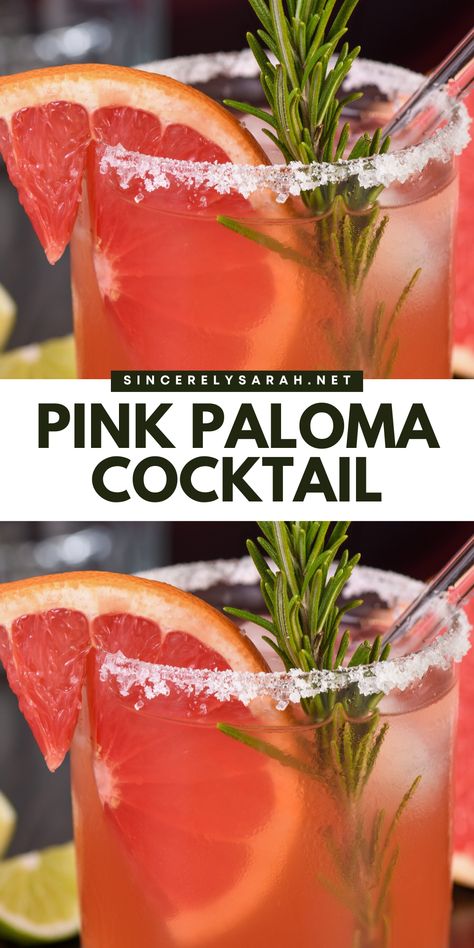 Ready to shake up your cocktail repertoire? 🌸 Try Pink Paloma Cocktails, the ultimate blend of citrusy goodness and smooth tequila! With its stunning pink hue and refreshing taste, this drink is sure to become your new favorite. Whether you're sipping by the pool or toasting with friends, Pink Paloma Cocktails offers a delightful mix of flavors that are both sophisticated and fun. Cheers to delicious moments! Pink Color Cocktails, Pink Paloma Cocktail, Pink Tequila Cocktail, Paloma Cocktail Tequila, Cowgirl Cocktail, Easy Tequila Cocktails, Tequila Paloma, Tequila Drinks Easy, Low Calorie Alcoholic Drinks