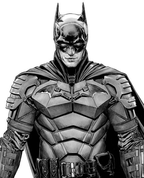 The Batman Tattoo 2022, The Batman Tattoo, Red Hood Drawing, Hood Drawing, Tattoo 2022, Batman Suit, Batman Inspired, Batman Drawing, Batman Armor