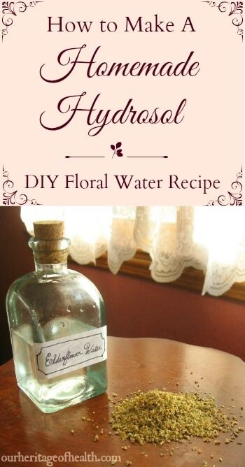 Elderflower Water: A Homemade Hydrosol - Our Heritage of Health Hydrosol Recipes, Apothecary Recipes, Elder Flower, Diy Wellness, Probiotic Drinks, Holistic Health Remedies, Cats Videos, Natural Beauty Diy, Herbal Recipes