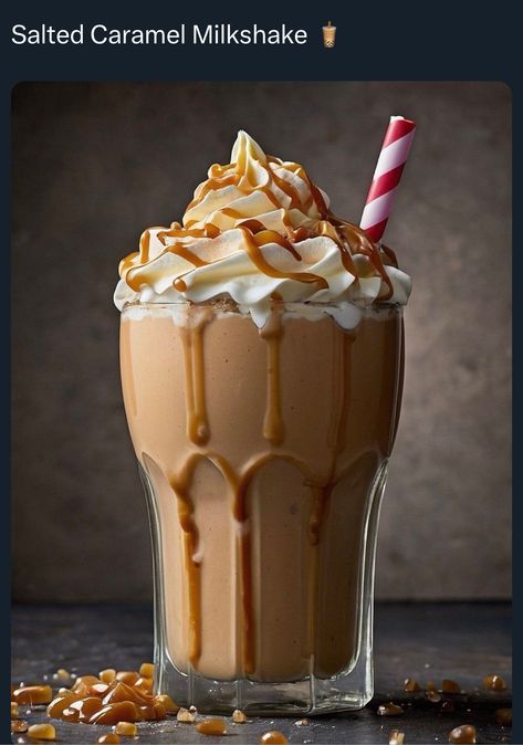 Salted Caramel Milkshake, Caramel Milkshake, Lime Popsicles, Cups Recipes, Cake Recipe Moist, Dessert Cups Recipes, Chocolate Cake Recipe Moist, Everything Chocolate, Caramel Desserts