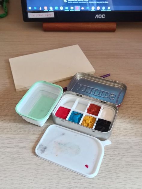 Altoids Tin, Altoids Tins, Fusion 360, Water Cup, By Myself, Out And About, Paint Kit, 3d Printing, Tin