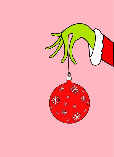 Pink Grinch Wallpaper Aesthetic, Pink Grinch Wallpaper, Grinch Icon, Grinch Aesthetic, Grinch Wallpaper, Pink Grinch, Grinch Nails, Christmas Lockscreen, Christmas Wallpaper Iphone Cute