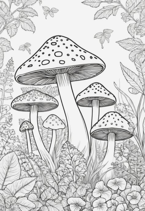 Help your preschooler learn colors and shapes with these fun and easy mushroom coloring pages. With a variety of mushrooms to choose from, your child will be able to find the perfect one to match their personality. And with simple, easy-to-follow instructions, they'll be able to color their own masterpiece in no 
#MushroomForestDrawing #AestheticColoringPages #ForestColoringPages #PrintableAesthetic Mushroom Coloring Pages, Coloring Pages For Preschoolers, Mushroom Coloring, Forest Coloring Pages, Frog Coloring Pages, Forest Drawing, Learn Colors, Fall Coloring Pages, Page Ideas