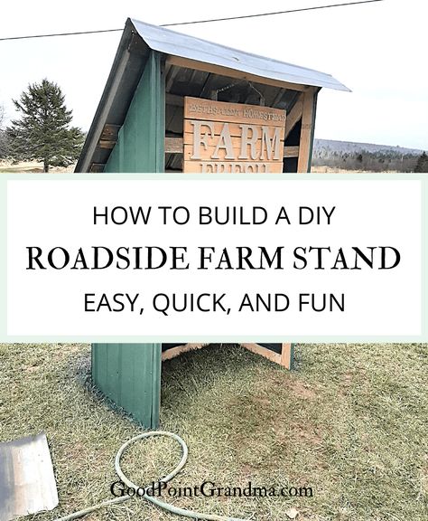 How To Build A Farmers Market Stand, Farm Stand Made From Pallets, How To Build A Flower Cart, Diy Roadside Egg Stand, Farm Stand From Pallets, Produce Signs Farm Stand, How To Build A Farmstand, How To Build A Roadside Stand, Chicken Stand Ideas