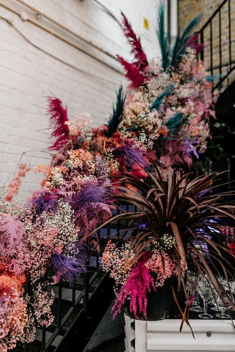 Pastry Table, Wedding Readings, Jesus Peiro, Cake Pastry, Jewel Tone Wedding, Grass Wedding, Table Rock, Flower Installation, Ruffle Wedding Dress