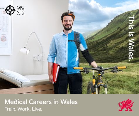 A GP recruitment campaign. Image courtesy the Welsh government , Smörgåsbord on creating a new brand identity for Wales - #campaign #werbung #advertise #design #layout #graphicdesign #posterdesign #plakat Design Inspiration Blog Employer Branding Campaign, Recruitment Advertising, Plakat Design Inspiration, Recruitment Campaign, Travel Advertising Design, Business And Advertising, Logo And Identity Design, Design Campaign, Ads Creative Advertising Ideas