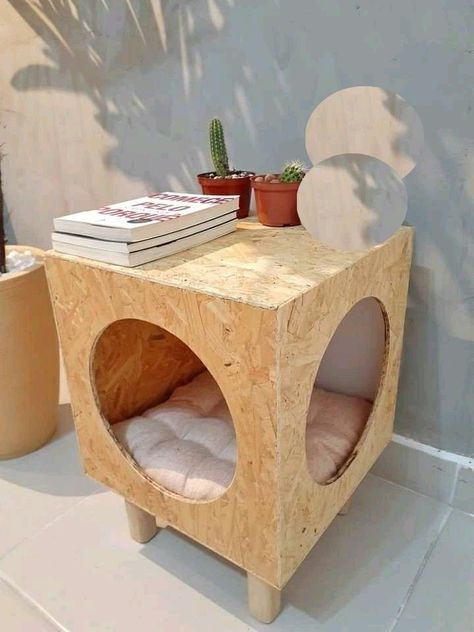 Diy Pet Furniture, Cat Furniture Design, Diy Cat Tree, Cat House Diy, Decor Objects, Cat Playground, Handmade Decor, Cat Room, Ceramic Figurines