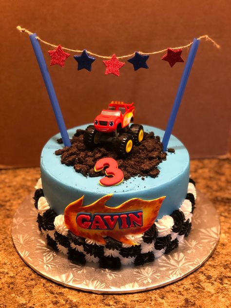 Blaze Cupcakes, Blaze Cakes For Boys, Blaze Monster Truck Cake, Blaze Cake, Blaze And The Monster Machines Birthday Cake, Blaze Cake Ideas, Blaze Birthday Party Ideas, Blaze And The Monster Machines Cake, Blaze Birthday Cake