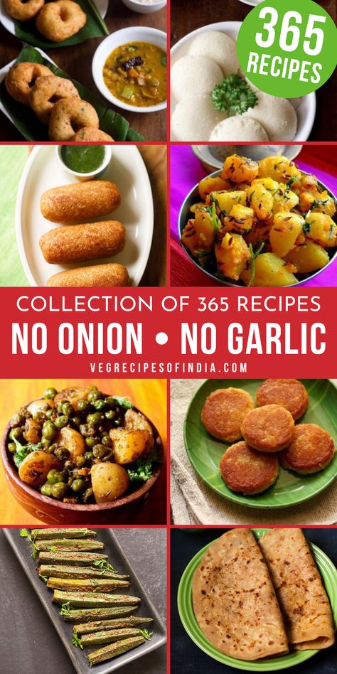 Garlic Recipes Healthy, No Onion No Garlic Recipes, No Garlic Recipes, Satvik Food, Indian Vegetarian Dinner Recipes, Vegetable Dishes Recipes, Vegetable Recipes Dinner, Indian Vegetable Recipes, Lunch Recipes Indian