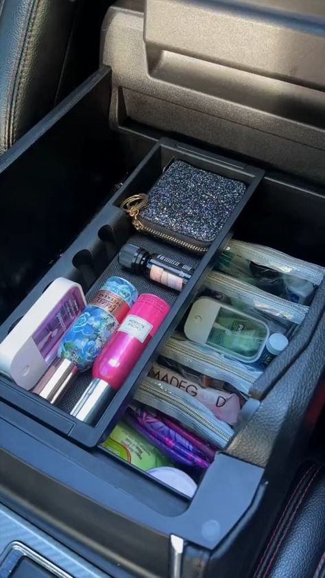 Restocking the mothership before we leave on fall vacay! 🚗 🍁🤩#asmr #carrestock #organization #fordexpedition #organizedcar #satisfying #restock #motivation #momlife #lifewithkids #momlife | Hailey Dillon | Car Organization Trunk, Car Storage Ideas Organizing, Car Console Organization, Truck Organization Ideas, Mom Car Organization, Car Restock, Living In Your Car, Car Necessities, Car 2022