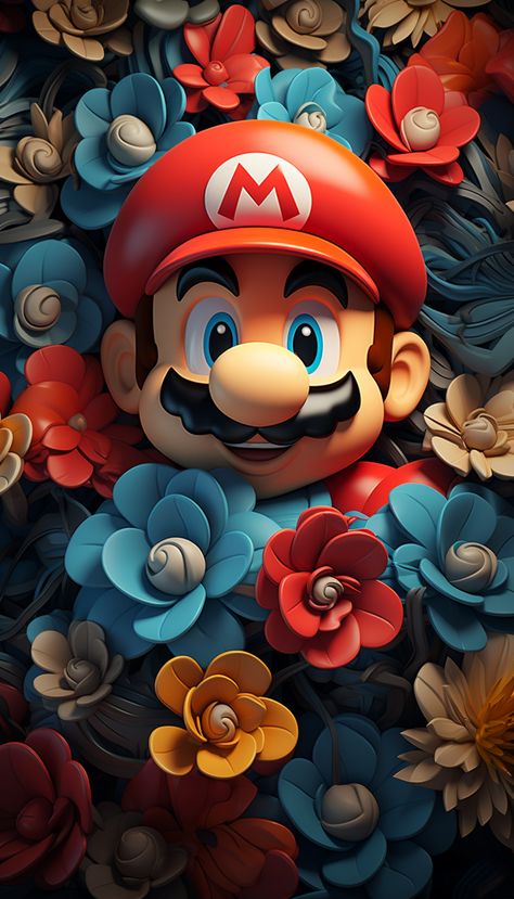 wallpaper Super Mario Halloween, Mario Wallpaper, New Nintendo Switch, Mario Yoshi, Funny Phone, Mario Nintendo, Super Mario Art, Mario Art, Funny Phone Wallpaper