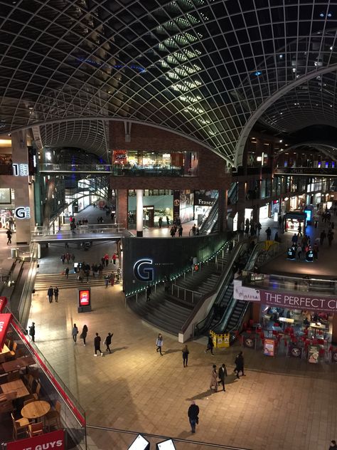 Cabot Circus, Bristol - by night... Mega Structure, Bristol Beaufighter, 2024 Diary, Bristol Cars, Bristol Tennessee, Building Aesthetic, Bristol England, Building Architecture, England And Scotland